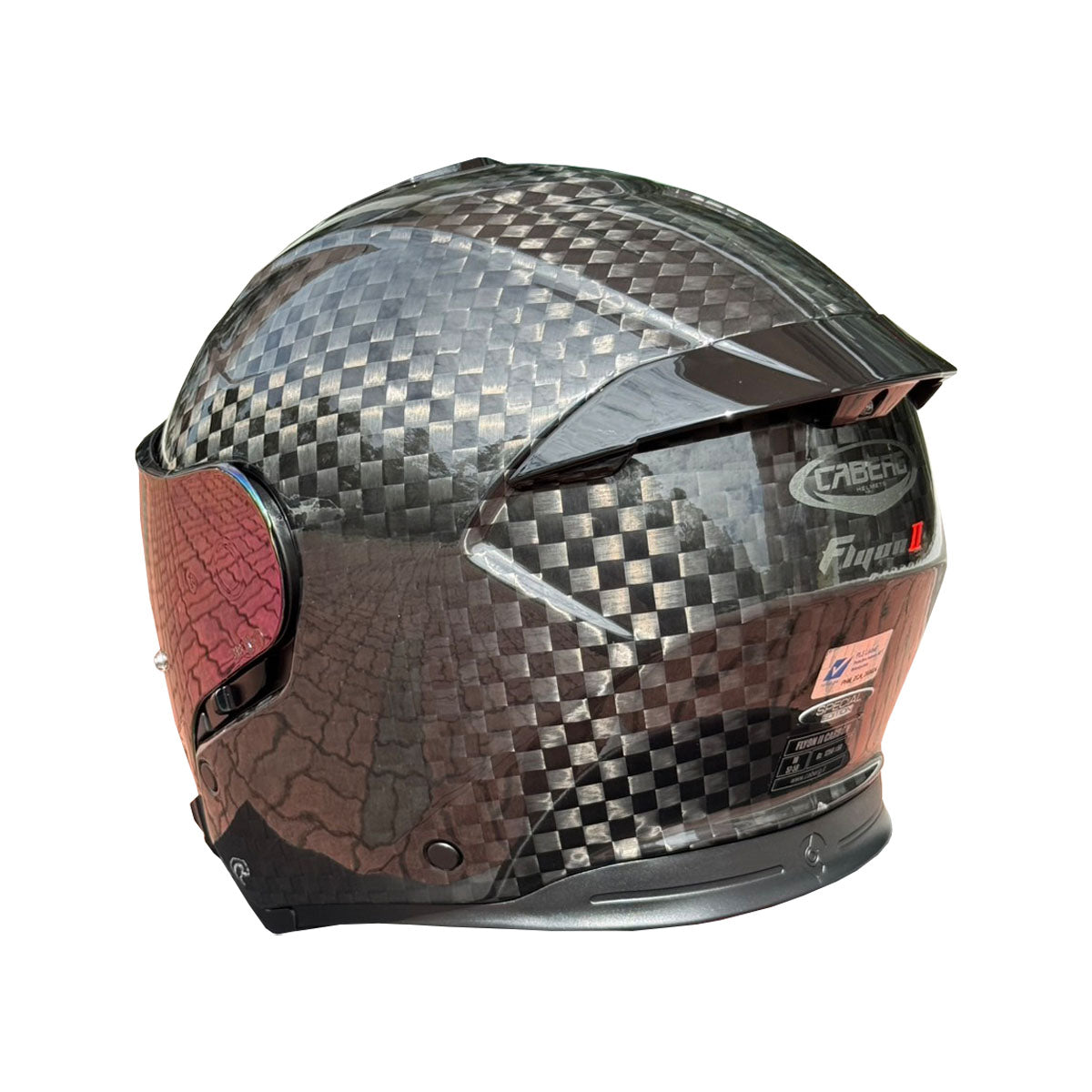 Caberg Flyon II Special Edition 12K Carbon Helmet (FREE CABERG PREMIUM BAG + SENA E30 INTERCOM)