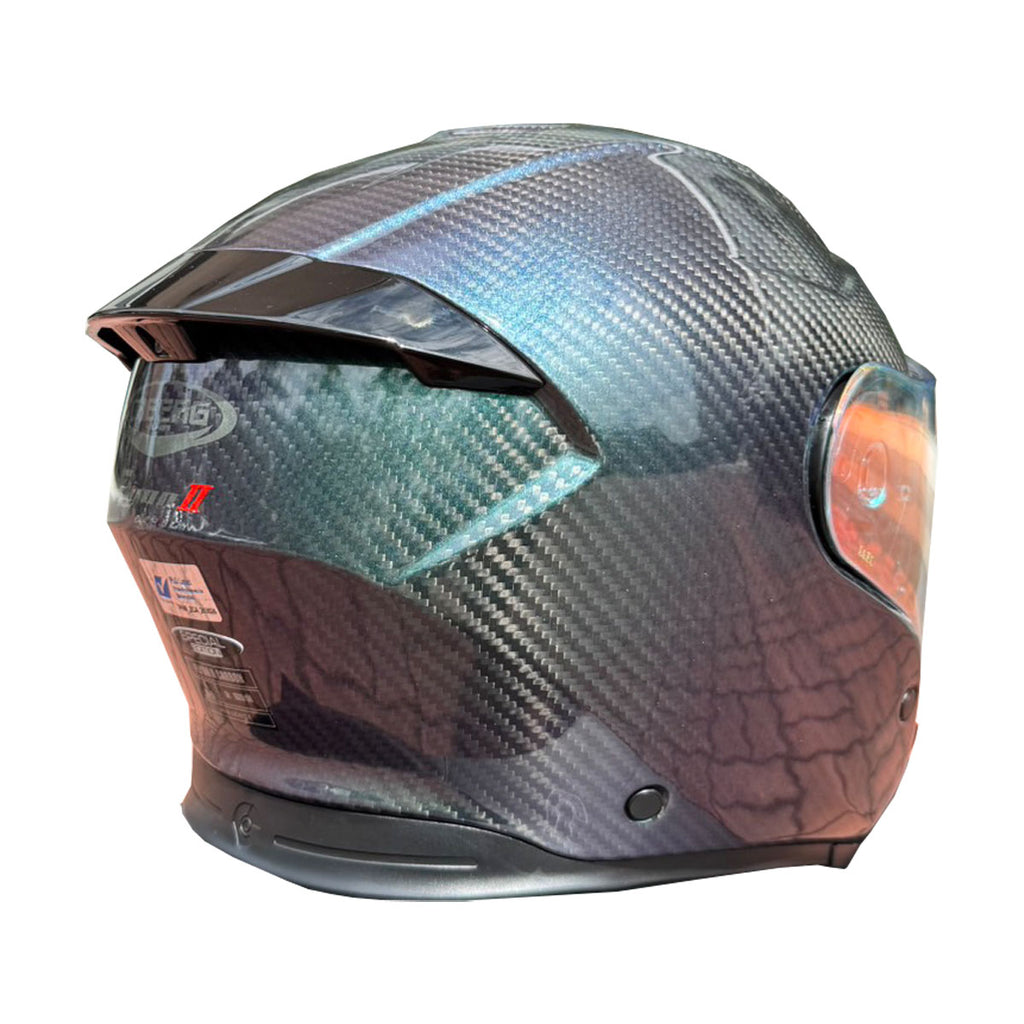 Caberg Flyon II Special Edition Carbon Iridium Helmet (FREE CABERG PREMIUM BAG + SENA E30 INTERCOM)