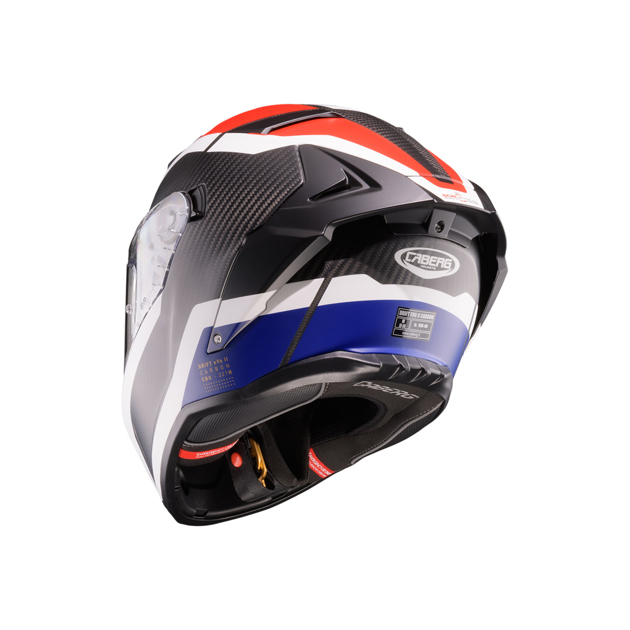 Caberg Drift EVO II Carbon Helmet (FREE SENA E30 INTERCOM & HEVIK HELMET BAG)