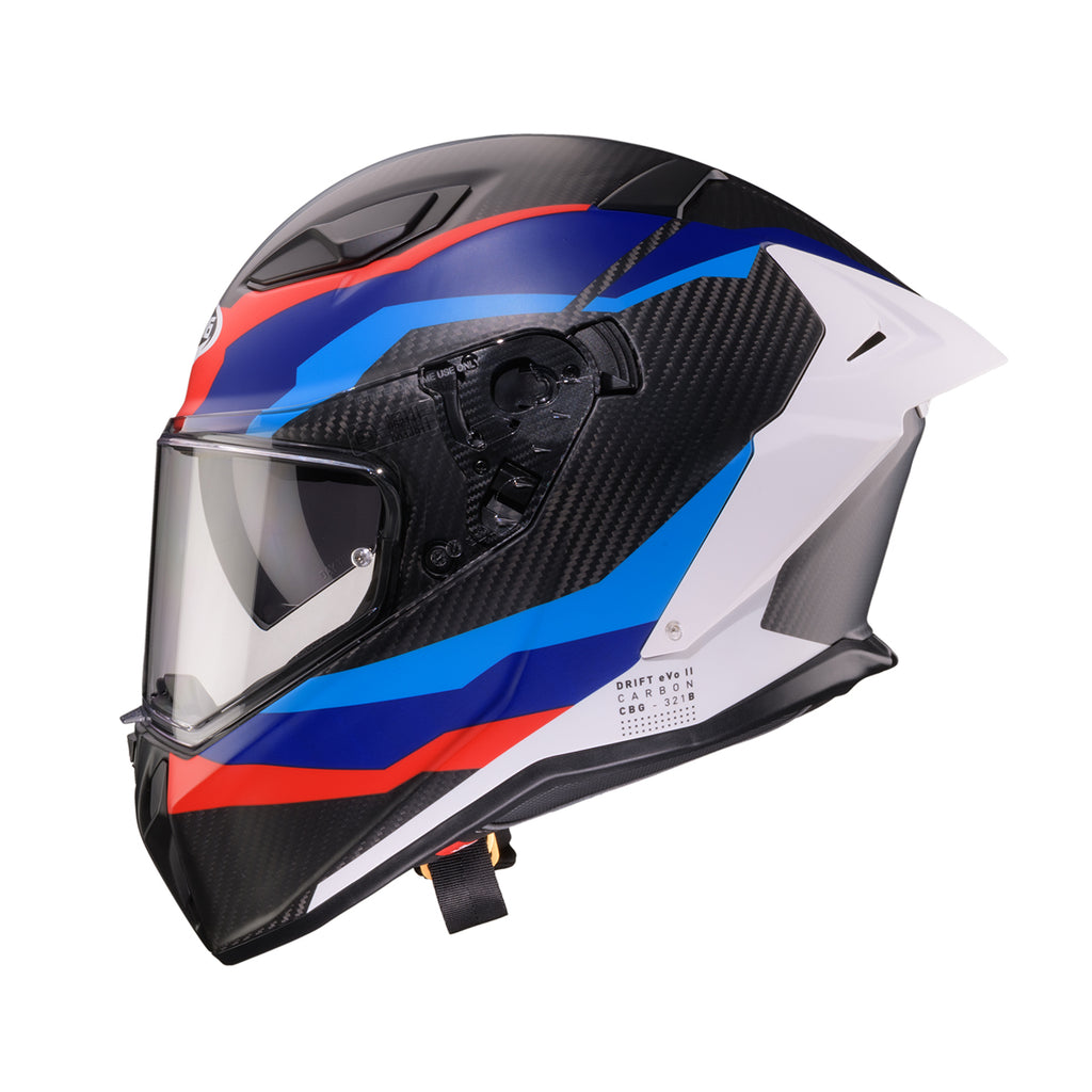 Caberg Drift EVO II Carbon Helmet (FREE SENA E30 INTERCOM & HEVIK HELMET BAG)