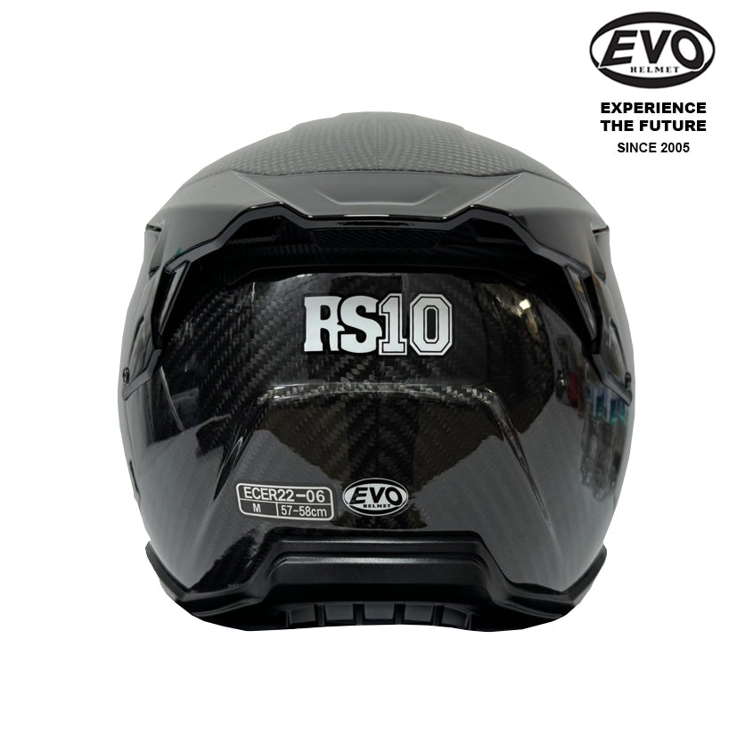EVO RS10 Carbon Helmet (FREE SENA E30 INTERCOM)