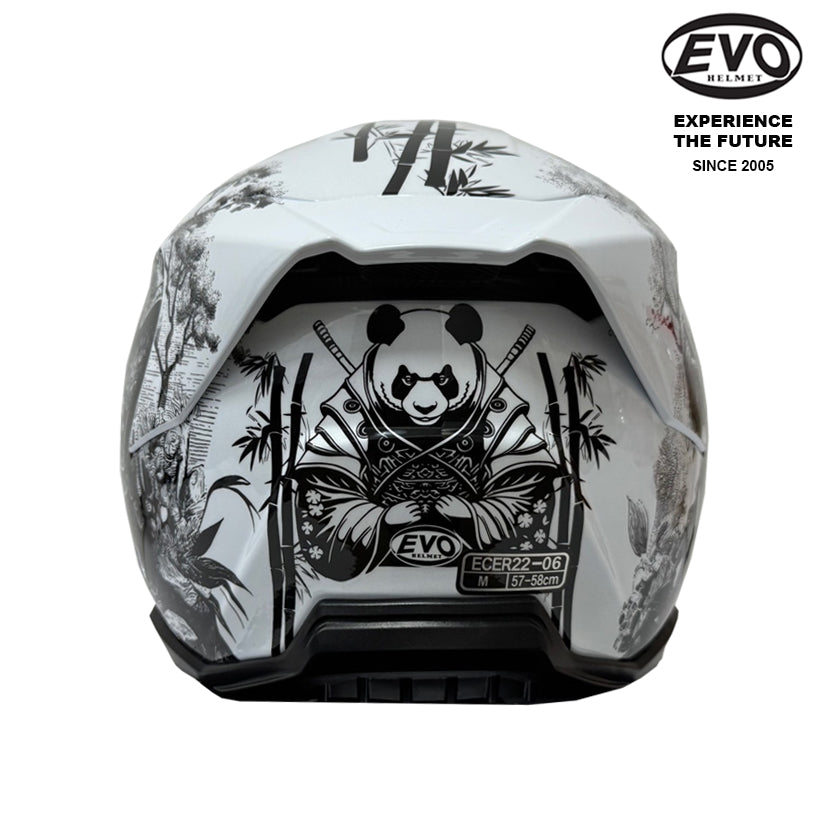 EVO RS10 Panda Helmet