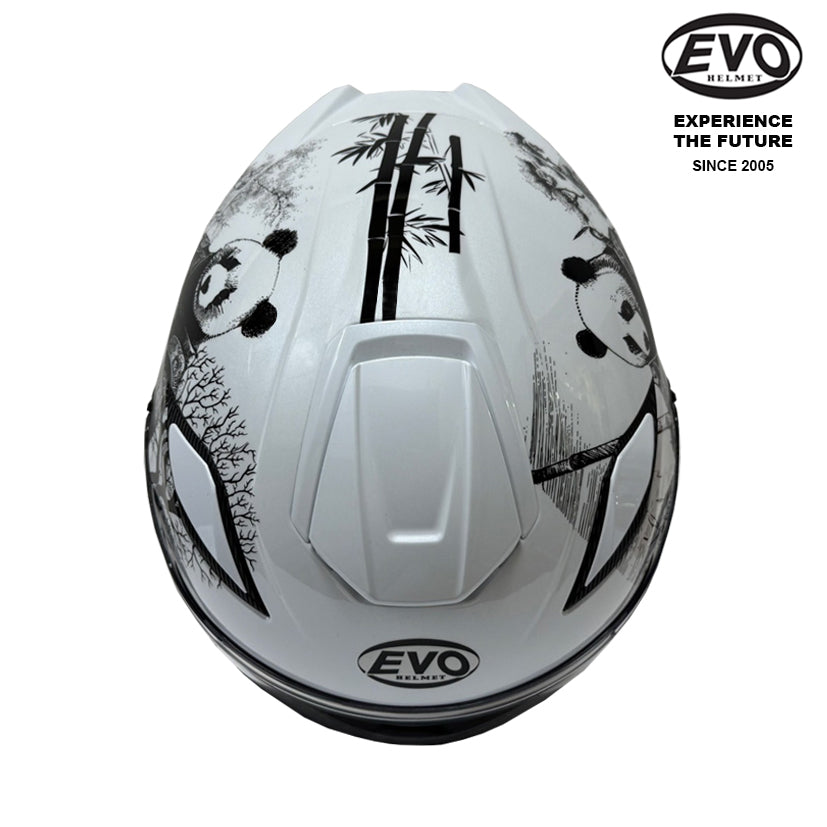EVO RS10 Panda Helmet
