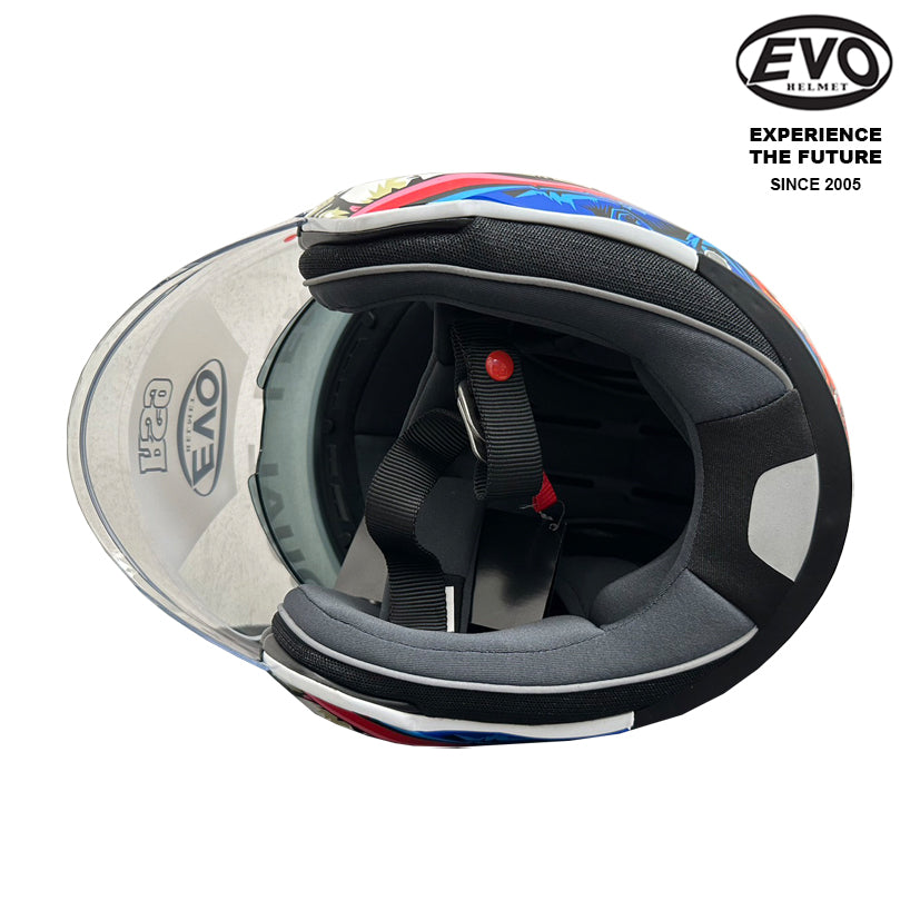 EVO RS9 Clown Helmet (FREE HEVIK HELMET BAG)