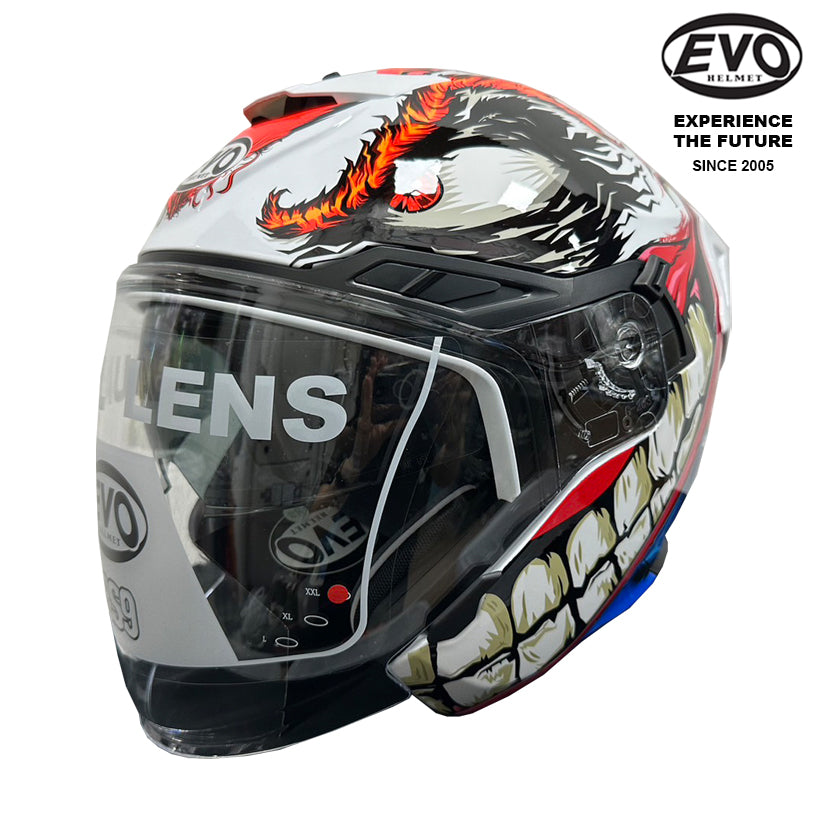 EVO RS9 Clown Helmet (FREE HEVIK HELMET BAG)