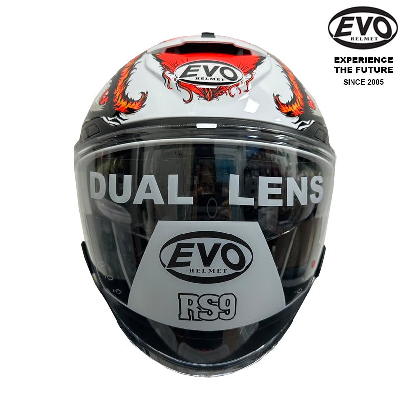 EVO RS9 Clown Helmet (FREE HEVIK HELMET BAG)