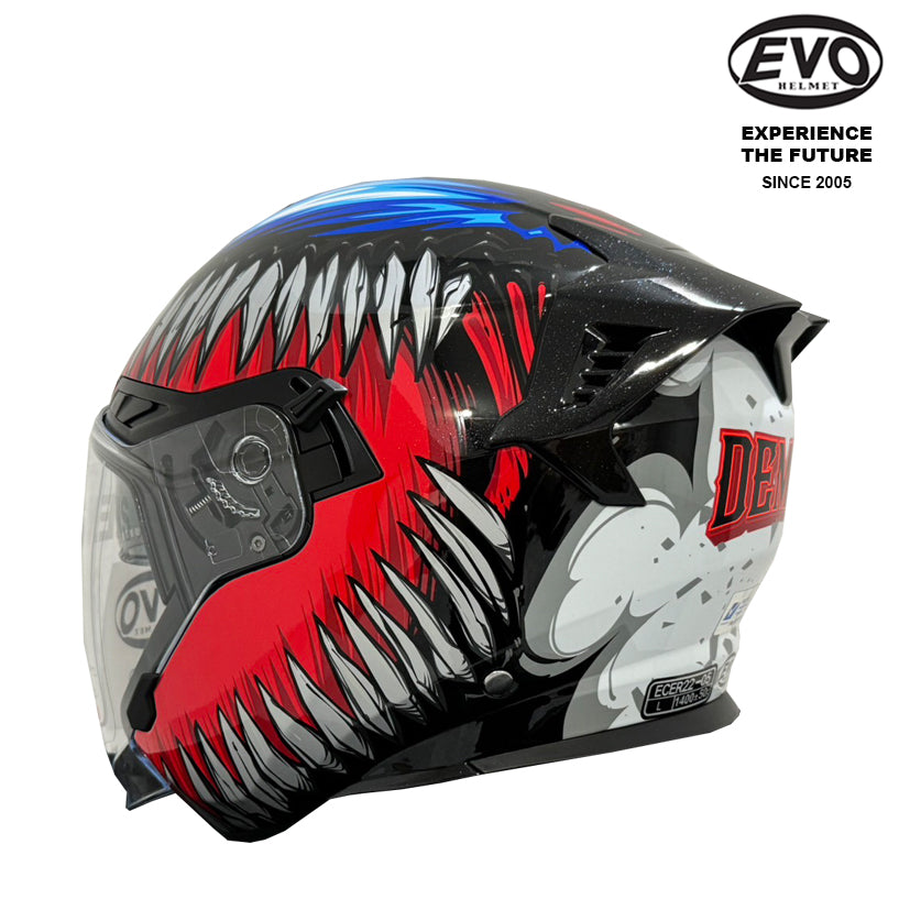 EVO RS9 Demon II Helmet (FREE HEVIK HELMET BAG)