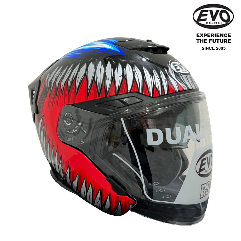 EVO RS9 Demon II Helmet (FREE HEVIK HELMET BAG)