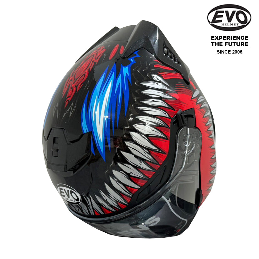 EVO RS9 Demon II Helmet (FREE HEVIK HELMET BAG)