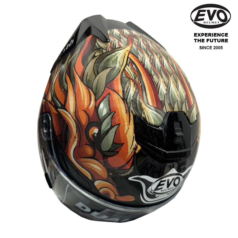 EVO RS9 Dragon Head Helmet (FREE HEVIK HELMET BAG)