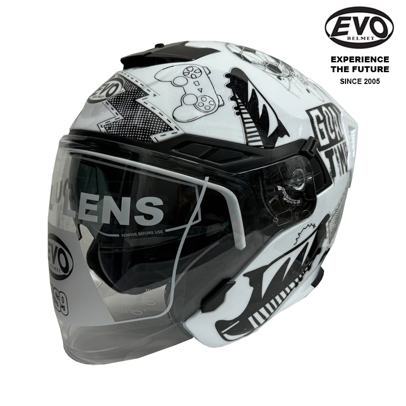 EVO RS9 Goal Helmet (FREE HEVIK HELMET BAG)