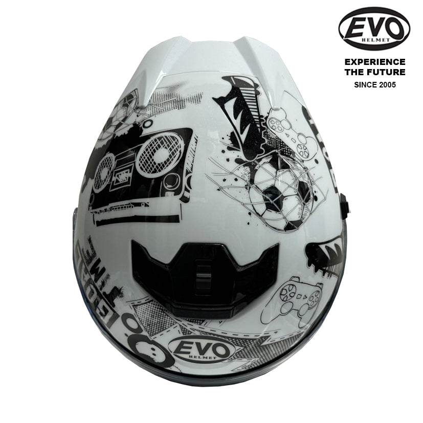 EVO RS9 Goal Helmet (FREE HEVIK HELMET BAG)