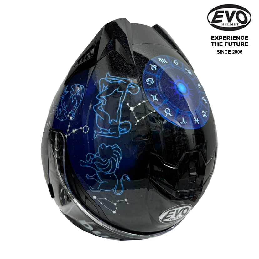 EVO RS9 Horoscope Helmet (FREE HEVIK HELMET BAG)