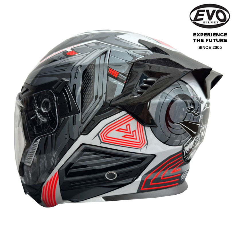 EVO RS9 Jet Fighter Helmet (FREE HEVIK HELMET BAG)