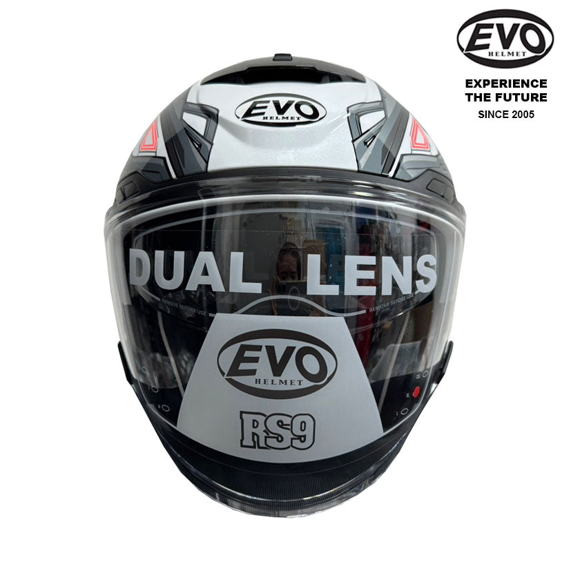 EVO RS9 Jet Fighter Helmet (FREE HEVIK HELMET BAG)