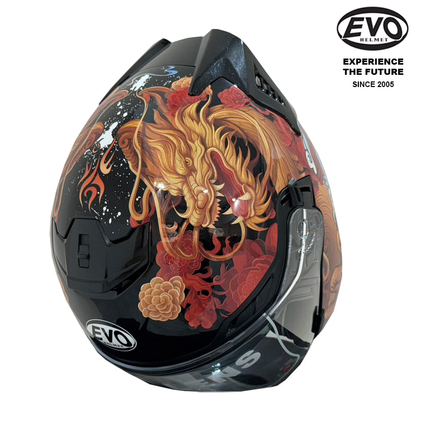 EVO RS9 Kanji Helmet (FREE HEVIK HELMET BAG)