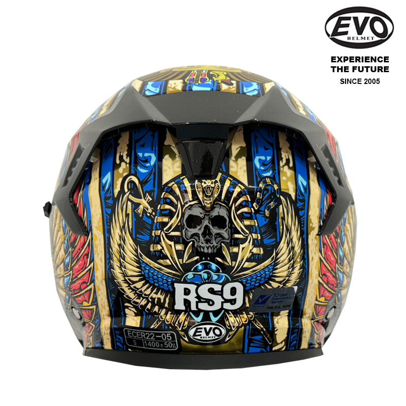 EVO RS9 Mummy Helmet (FREE HEVIK HELMET BAG)