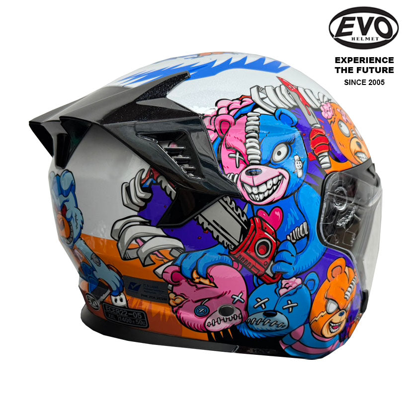 EVO RS9 Naughty Helmet (FREE HEVIK HELMET BAG)