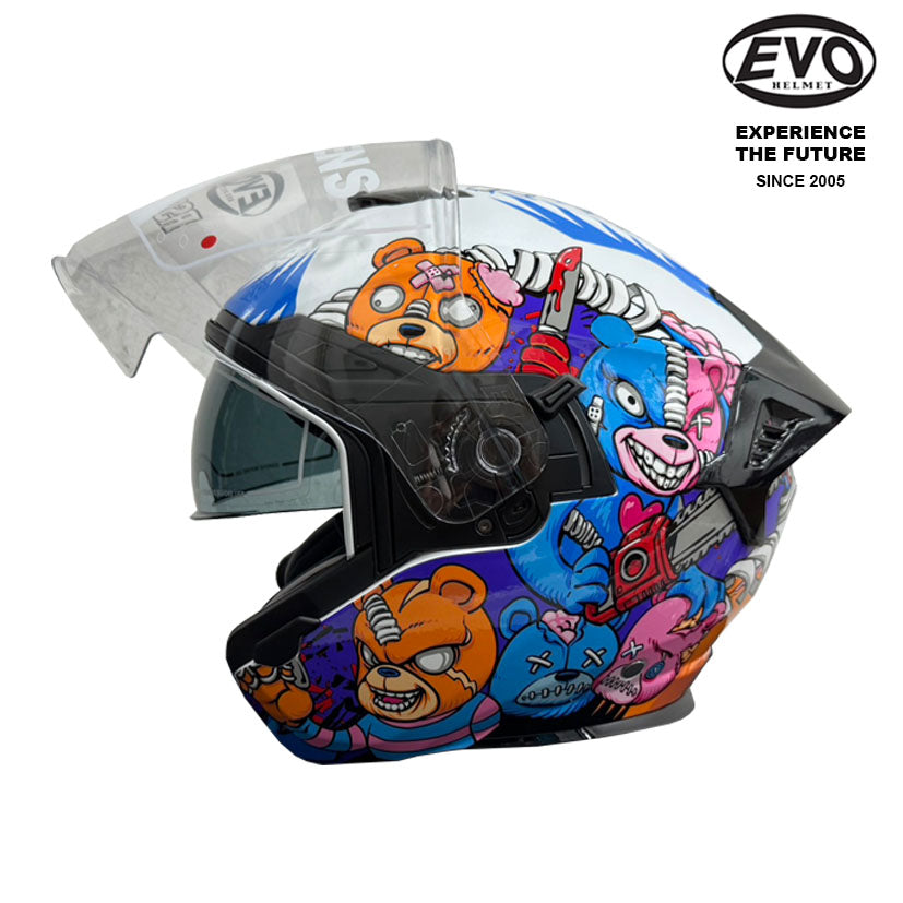 EVO RS9 Naughty Helmet (FREE HEVIK HELMET BAG) – Singapore Racing