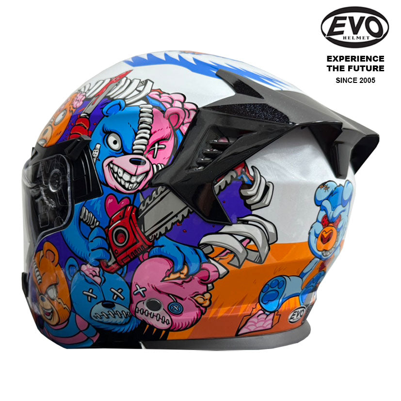 EVO RS9 Naughty Helmet (FREE HEVIK HELMET BAG)
