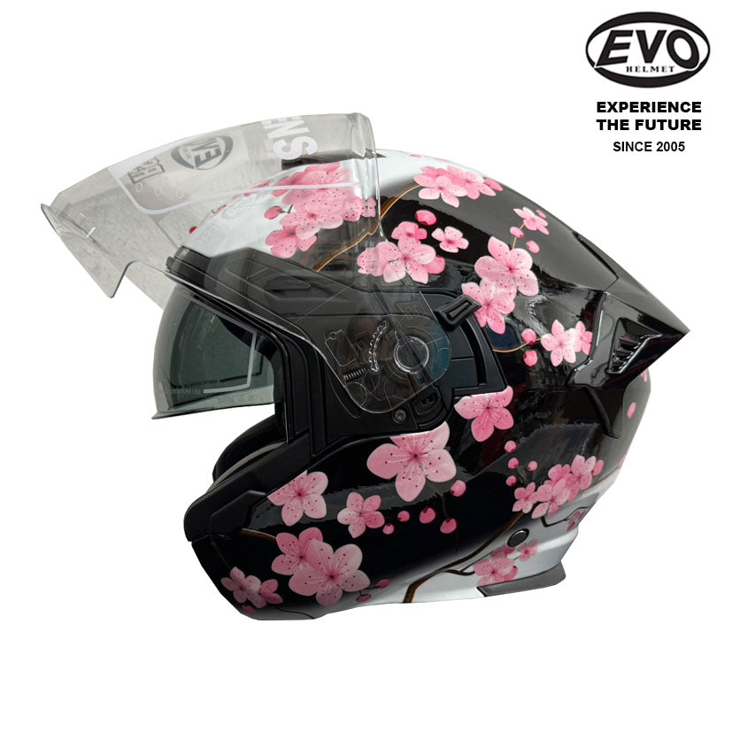 EVO RS9 Sakura Helmet (FREE HEVIK HELMET BAG)