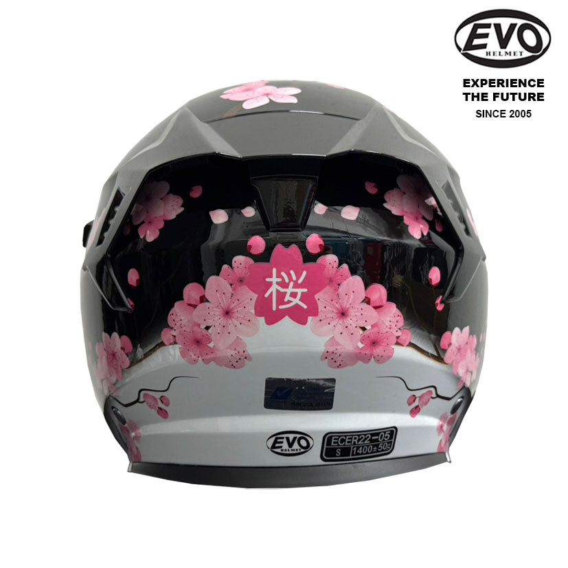 EVO RS9 Sakura Helmet (FREE HEVIK HELMET BAG)