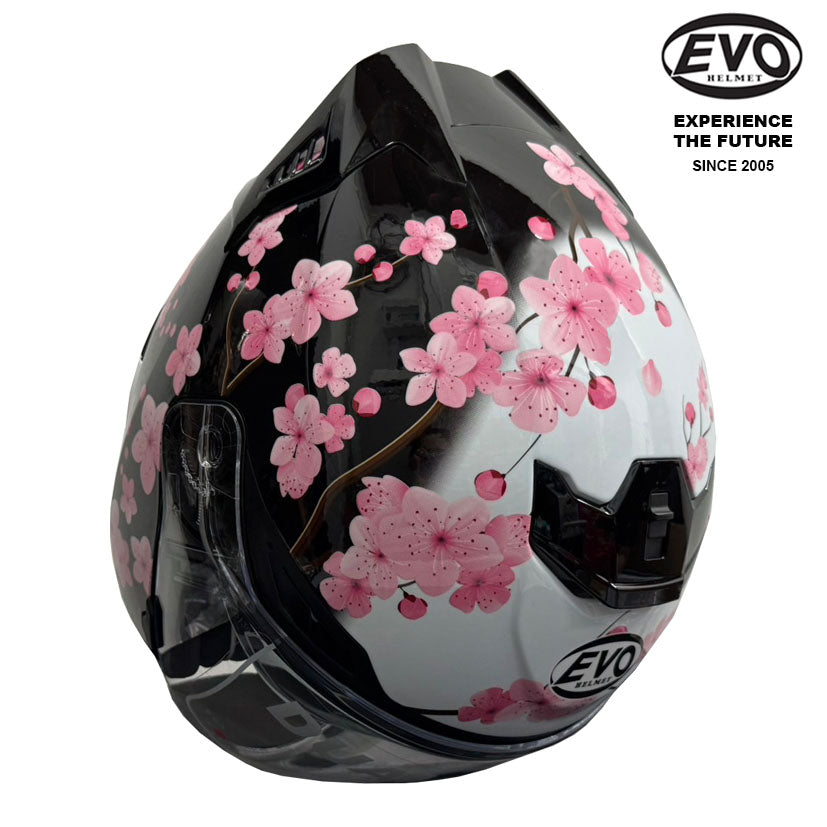 EVO RS9 Sakura Helmet (FREE HEVIK HELMET BAG)