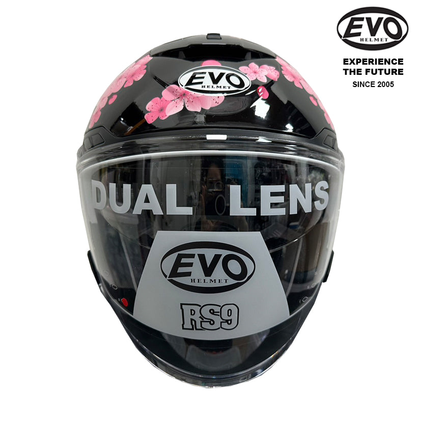 EVO RS9 Sakura Helmet (FREE HEVIK HELMET BAG)