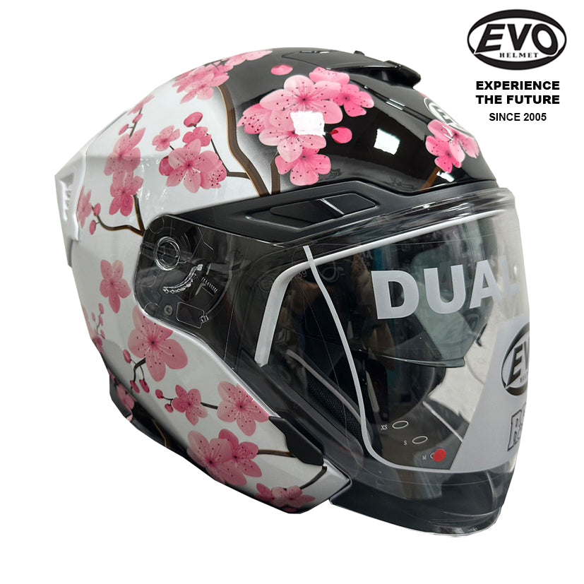 EVO RS9 Sakura Helmet (FREE HEVIK HELMET BAG)