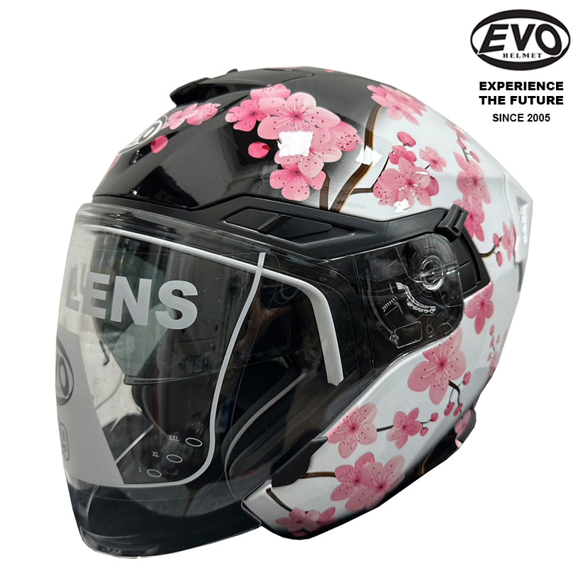 EVO RS9 Sakura Helmet (FREE HEVIK HELMET BAG) – Singapore Racing World