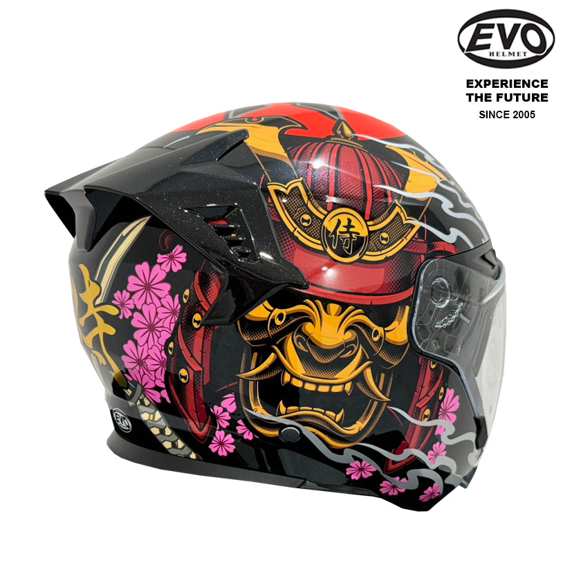 EVO RS9 Samurai II Helmet (FREE HEVIK HELMET BAG)