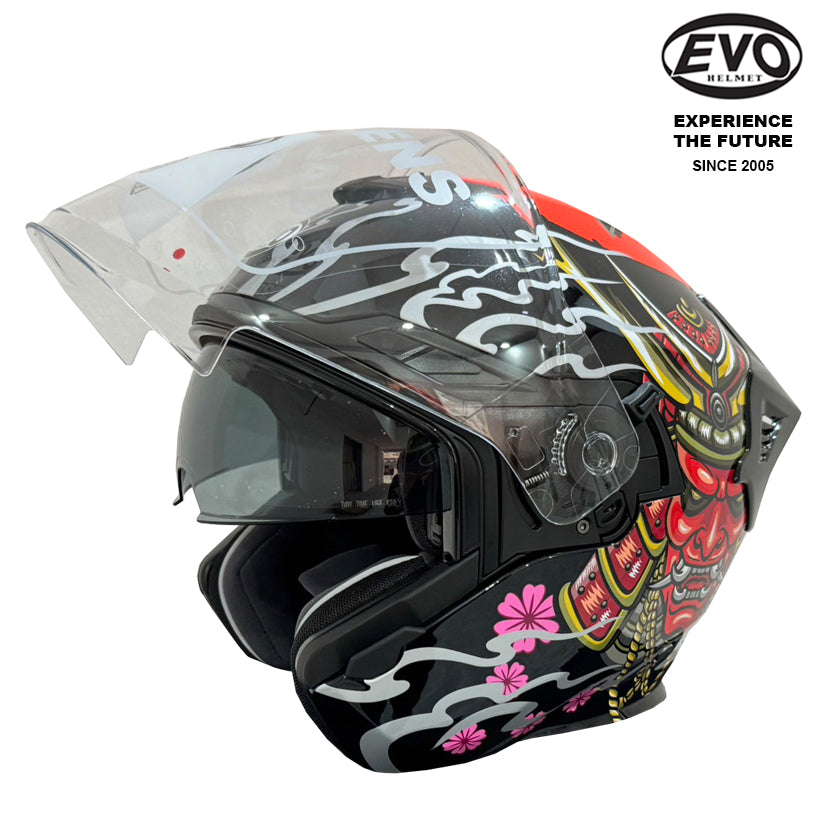 EVO RS9 Samurai II Helmet (FREE HEVIK HELMET BAG)