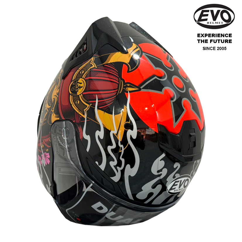 EVO RS9 Samurai II Helmet (FREE HEVIK HELMET BAG)