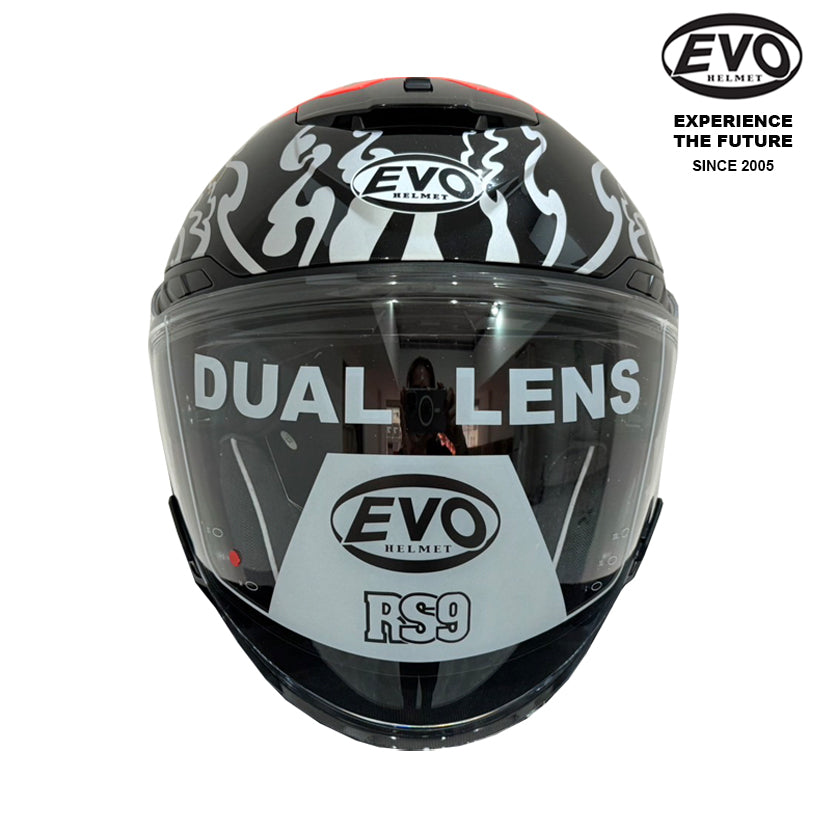 EVO RS9 Samurai II Helmet (FREE HEVIK HELMET BAG)