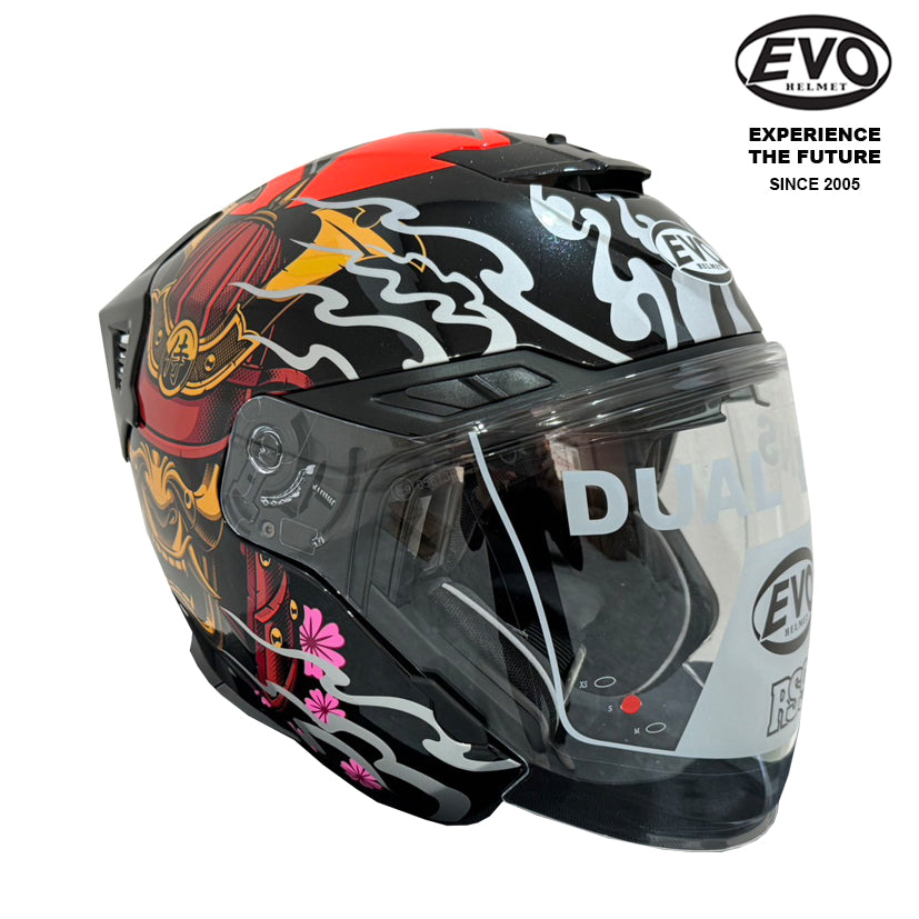EVO RS9 Samurai II Helmet (FREE HEVIK HELMET BAG)