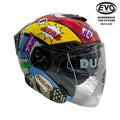 EVO RS9 Singlish Helmet (FREE HEVIK HELMET BAG)