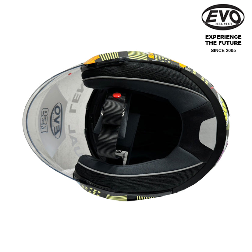 EVO RS9 Singlish Helmet (FREE HEVIK HELMET BAG)