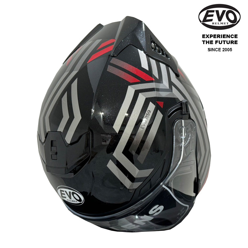 EVO RS9 Straps Helmet (FREE HEVIK HELMET BAG)