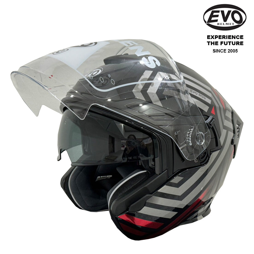 EVO RS9 Straps Helmet (FREE HEVIK HELMET BAG)