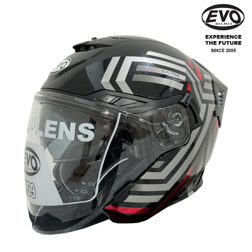 EVO RS9 Straps Helmet (FREE HEVIK HELMET BAG)