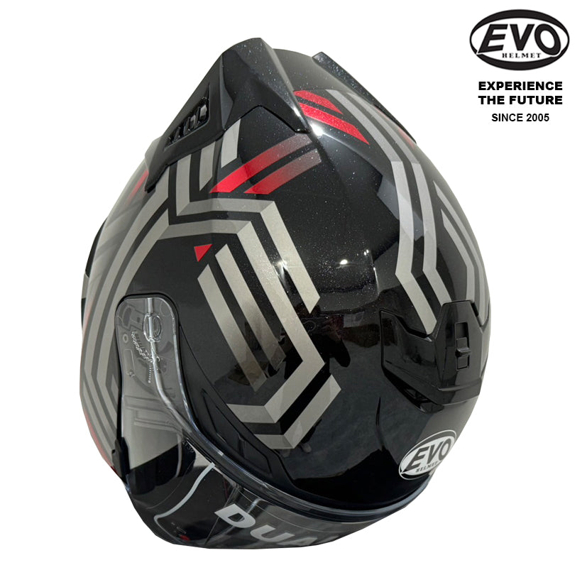 EVO RS9 Straps Helmet (FREE HEVIK HELMET BAG)