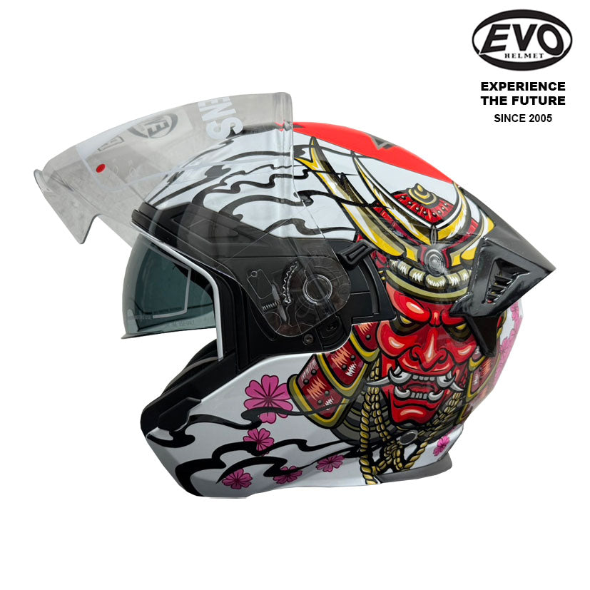 EVO RS9 Samurai II Helmet (FREE HEVIK HELMET BAG) – Singapore