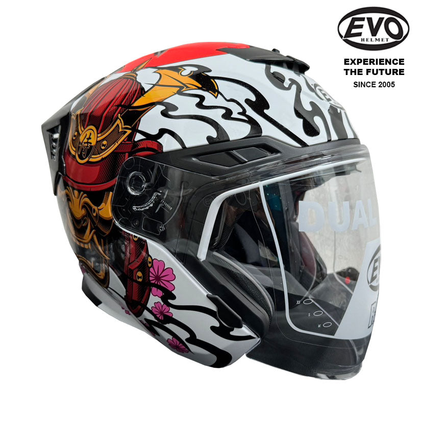 EVO RS9 Samurai II Helmet (FREE HEVIK HELMET BAG) – Singapore