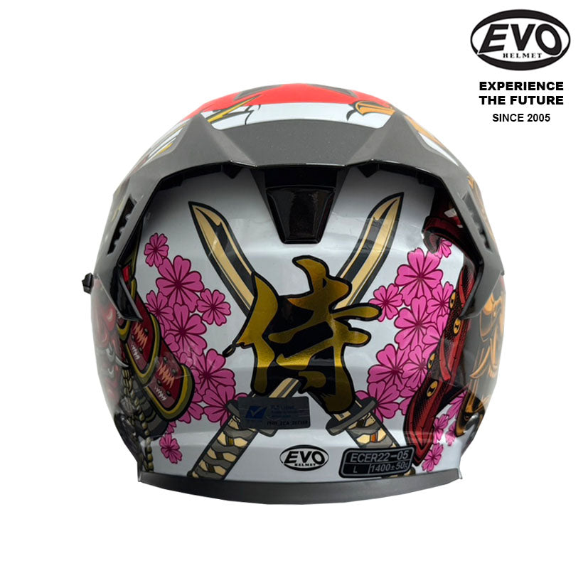 EVO RS9 Samurai II Helmet (FREE HEVIK HELMET BAG)