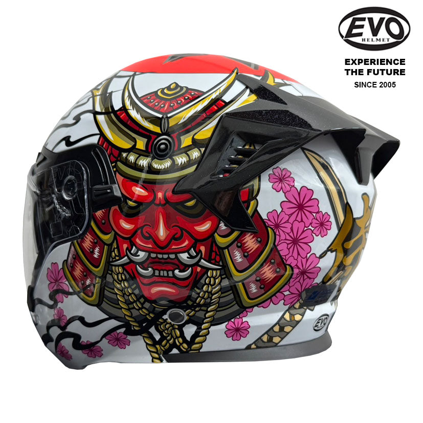 EVO RS9 Samurai II Helmet (FREE HEVIK HELMET BAG)