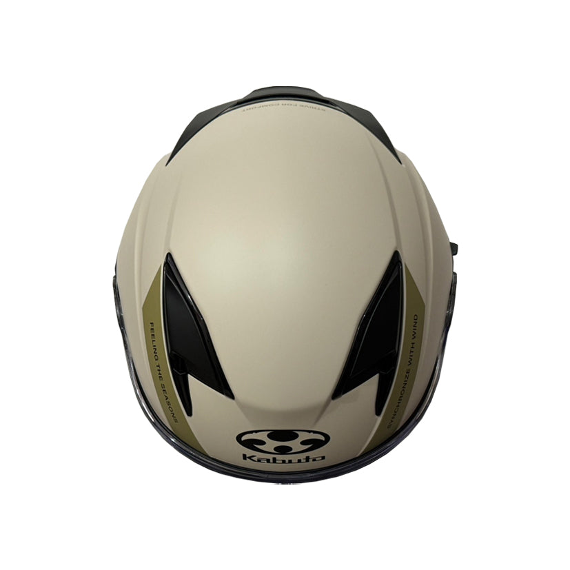 Kabuto Exceed 2 Dune Helmet (FREE SENA E30 INTERCOM & HEVIK HELMET BAG)