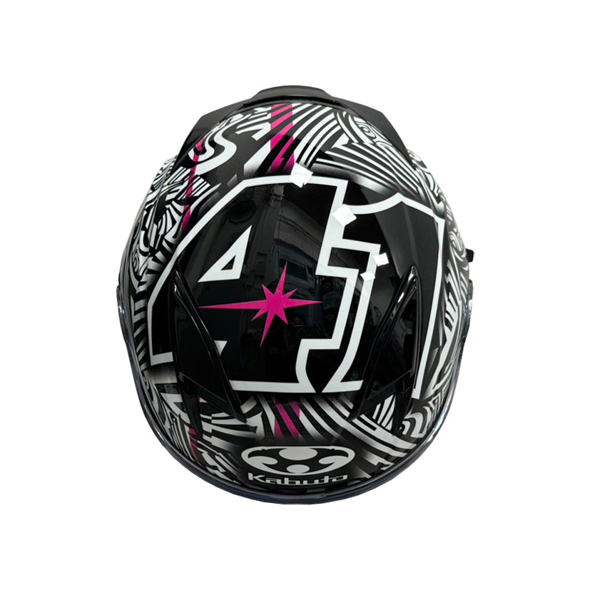 Kabuto Exceed 2 Aleix Helmet (FREE HEVIK HELMET BAG)