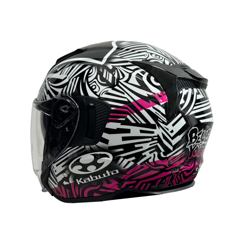 Kabuto Exceed 2 Aleix Helmet (FREE HEVIK HELMET BAG)