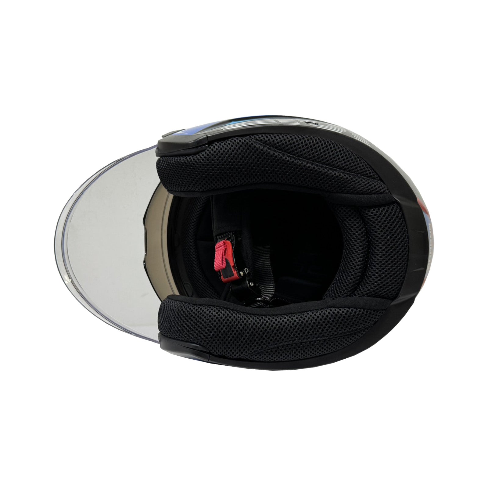 GIVI M37.0 Graphic Azure Helmet (FREE HEVIK HELMET BAG)