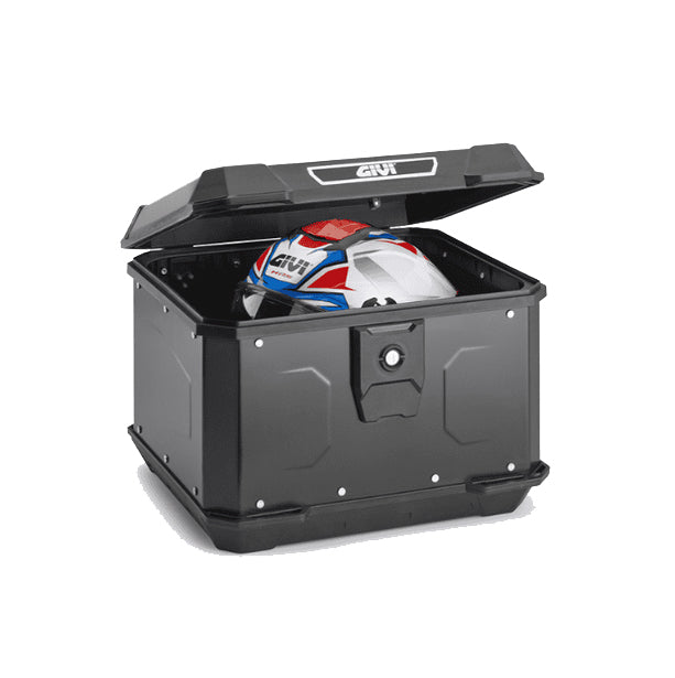 GIVI MTN47 MATTERHORN ALUMINIUM TOPCASE 47 LTR (BLACK)